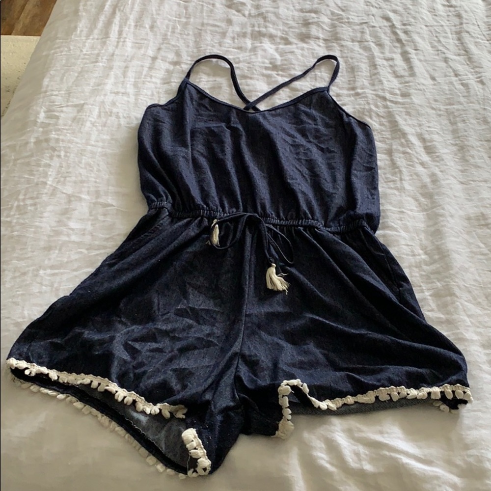 Yado dark blue romper